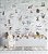 Papel de Parede Infantil de Mapa Mundi Branco com Diversos Animais - Imagem 5