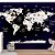 Papel de Parede Infantil de Mapa Mundi Roxo - Imagem 3