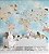 Papel de Parede Infantil de Mapa Mundi Congelado - Imagem 4