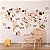 Papel de Parede Infantil de Mapa Mundi em tons de Marrom Claro - Imagem 1