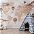 Papel de Parede Infantil de Mapa Mundi Vintage com Aviões e Balões - Imagem 1