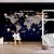 Papel de Parede Infantil de Mapa Mundi de Céu Estrelado - Imagem 2