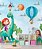 Papel de Parede Infantil Menina Aventureira - Imagem 4