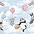 Papel de Parede Infantil Animais e Balões - Imagem 5