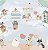 Papel de Parede Infantil Animais, Balões e Corações - Imagem 5