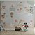 Papel de Parede Infantil Animais, Balões e Corações - Imagem 3