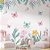 Papel de Parede Flores e Borboletas - Imagem 3