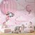 Papel de Parede Infantil Balões Rosas - Imagem 3