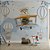 Papel de Parede Infantil Urso Piloto e Balões - Imagem 2