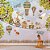 Papel de Parede Infantil Animais e Bicicletas AL 24 - Imagem 2