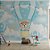 Papel de Parede Infantil Urso e Balões Azuis - Imagem 3