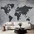 Papel de Parede Mapa mundi cimento - Imagem 1