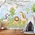 Papel de Parede Infantil Safari AL 58 - Imagem 1