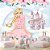 Papel de Parede Infantil barbie e castelo - Imagem 1