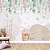 Papel de Parede infantil rama de flores e borboletas em aquarela 1 - Imagem 3