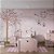 Papel de Parede jardim encantado arco-íris e balança aquarelado - Imagem 3