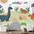 Papel de Parede Infantil Dinossauros AL 10 - Imagem 4