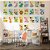 Papel de Parede Infantil ABC de Animais - Imagem 1
