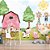 Papel de Parede Infantil animais na fazendinha - Imagem 2