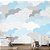 Papel de Parede Infantil Nuvens AL 01 - Imagem 1