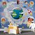 Papel de Parede Infantil Espaço e Planetas AL 15 - Imagem 2