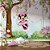 Papel de Parede infantil jardim encantado turma da minnie AL13 - Imagem 4