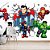 Papel de Parede Infantil Super-heróis AL 08 - Imagem 4