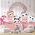 Papel de Parede Infantil Animais fofos Ballet - Imagem 3