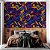 Papel de parede colors pop art roxo azul amarelo - Imagem 4