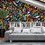 Papel de parede colors pop art curvas cores primárias - Imagem 2