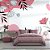 Papel de Parede Boho Floral tons de Rosa - Imagem 1