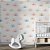 Papel de Parede Boho Infantil Sóis Coloridos e Fundo Branco - Imagem 3