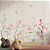 Papel de Parede Jardim Flores Delicadas rosa e branco - Imagem 3