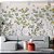 Papel de parede Jardim moderno aquarela com pássaros limões e borboletas - Imagem 3