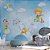 Papel de parede Infantil Pequeno Príncipe fundo azul claro AL 02 - Imagem 1