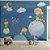 Papel de parede Infantil Pequeno Príncipe fundo azul escuro AL 01 - Imagem 2