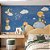 Papel de parede Infantil Pequeno Príncipe fundo azul escuro AL 01 - Imagem 3