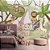 Papel de Parede Infantil Safari Baby Rosa em Estilo Aquarela - Imagem 3
