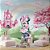Papel de Parede Infantil Jardim Mágico da Minnie - Imagem 1
