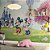 Papel de Parede Infantil Turma do Mickey no Jardim Florido - Imagem 1