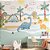 Papel de Parede Infantil Mundo Dino Encantado - Imagem 2