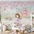 Papel de Parede Menina Bailarina com Castelo e Carruagem - Imagem 3