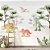 Papel de Parede Infantil Dinossauros Fofinhos na Floresta - Imagem 3
