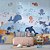 Papel de Parede Infantil Oceano Encantado - Imagem 1