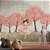 Papel de Parede Infantil Jardim das Cerejeiras com Bailarina - Imagem 2