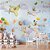 Papel de Parede Infantil Nuvens de Algodão Azul - Imagem 2