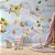 Papel de Parede Infantil Nuvens de Algodão Azul - Imagem 3