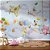 Papel de Parede Infantil Nuvens de Algodão Azul - Imagem 1