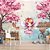 Papel de Parede Infantil Fada do Jardim Encantado com Borboletas - Imagem 2