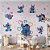 Papel de Parede Infantil Lilo e Stitch em Tons Pastel - Imagem 2